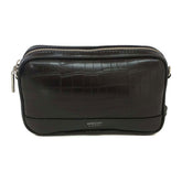 BOLSA TIRACOLO PRETA CROCO A 50011 0670 0030 AREZZO - Vintedoisk